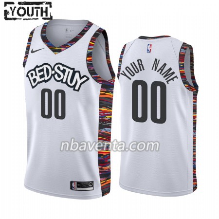 Camiseta Niños Brooklyn Nets Personalizadas 2019-20 Nike City Edition Swingman